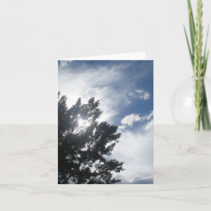 Sun durch die Wolken Karte