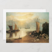 Sun durch Vapor von Joseph Turner Einladung (Vorne/Hinten)