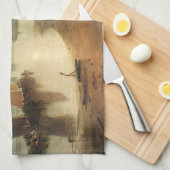 Sun durch Vapor von Joseph Turner Geschirrtuch (Viertel Falte)