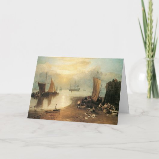 Sun durch Vapor von Joseph Turner Karte (Vorderseite)