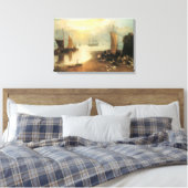 Sun durch Vapor von Joseph Turner Leinwanddruck (Insitu (Schlafzimmer))