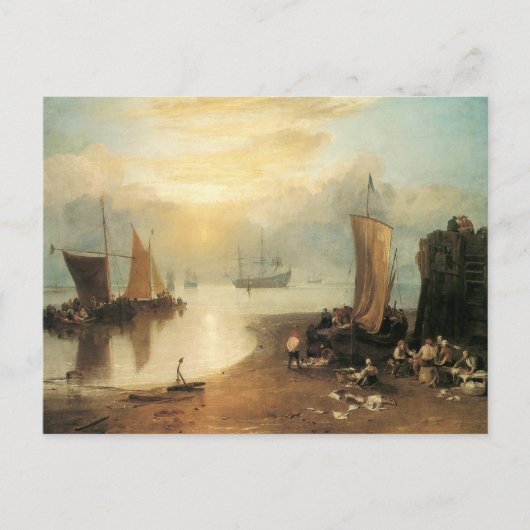 Sun durch Vapor von Joseph Turner Postkarte (Vorderseite)