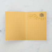 Sun eines Auges Karte (Innenseite)
