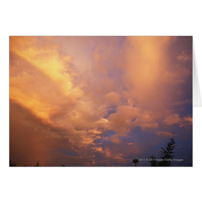 Sun-Einstellung hinter Wolken (Vorderseite (Horizontal))