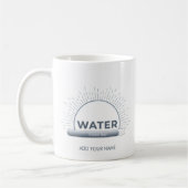 Sun Energy Quote | Custom Name Kaffeetasse (Links)