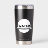 Sun Energy Quote | Custom Name Thermobecher (Vorderseite)