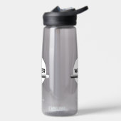 Sun Energy Water Quote | Custom Name Trinkflasche (Links)