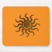 Sun-Entwurf Mousepad (Vorne)