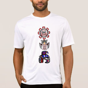 Sun-Eulen-Schwertwal T-Shirt