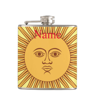 Sun face Art Illustration Thunder_Cove Flachmann
