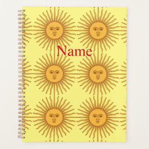 Sun face Art Illustration Thunder_Cove Planer