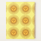 Sun face Art Illustration Thunder_Cove Planer (Rückseite)