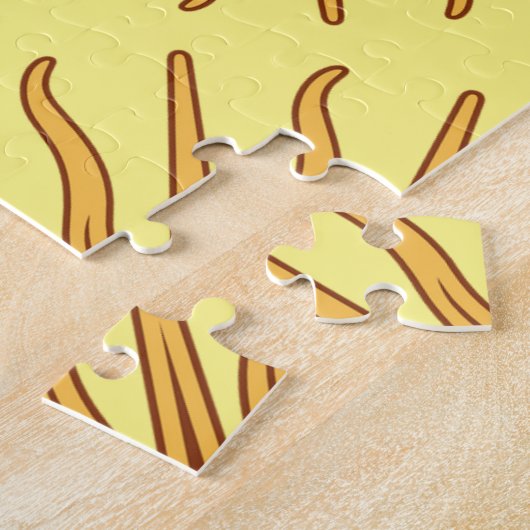 Sun face Art Illustration Thunder_Cove Puzzle (Seite)