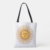Sun face Art Illustration Thunder_Cove Tasche (Rückseite)