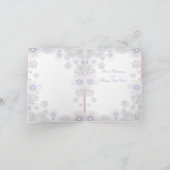 Sun Fairy & Snowflake Feiertagskarte (Innenseite)