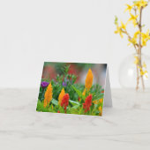Sun färbt Notecard Karte (Gelbe Blume)