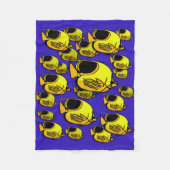 Sun Fish #12 Fleecedecke (Vorderseite)