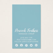 Sun & Floral Earring Necklace Juwelier Display Car (Rückseite)