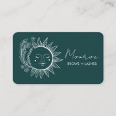 Sun Flower Boho Line Ristorante La Lanchetta Visitenkarte (Vorderseite)