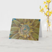 Sun Flower Karte (Gelbe Blume)