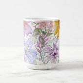 Sun Flower Water Colour Designed Kaffeetasse (Mittel)