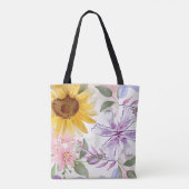 Sun Flowers Mix Design Tasche (Rückseite)