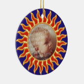 Sun-Foto-Rahmen Keramikornament (Rechts)