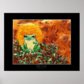 SUN FROG Art Poster (Vorne)