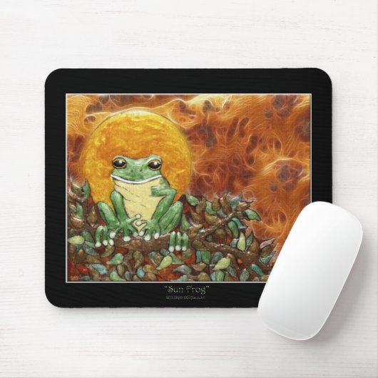 SUN FROG Mouse Pad Mousepad (Mit Mouse)