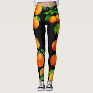 Sun-geküsste Orangen Leggings