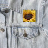 Sun-Geküsste Sonnenblume Button (Beispiel)