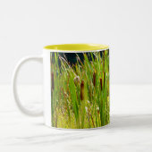 Sun-geküsstes Gras - Tasse (Links)