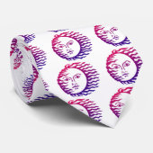 Sun-Gesicht Krawatte (Gerollt)