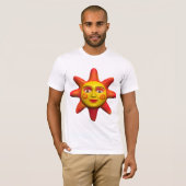Sun-Gesicht T-Shirt (Vorne ganz)