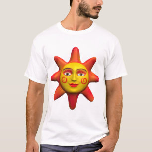 Sun-Gesicht T-Shirt