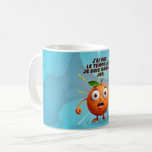 Sun’Gina l’Orange Kaffeetasse (Vorderseite Links)
