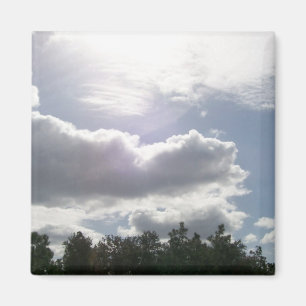 Sun-Glanz durch Wolken-Magneten Magnet