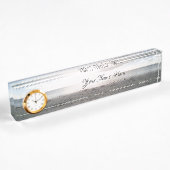 Sun Glory am Beach Desk Name Plate Namensplakette