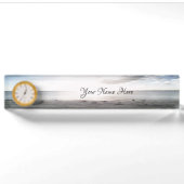 Sun Glory am Beach Desk Name Plate Namensplakette (Vorderseite)