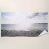 Sun Glory am Strand Badetuch (Vorderseite)