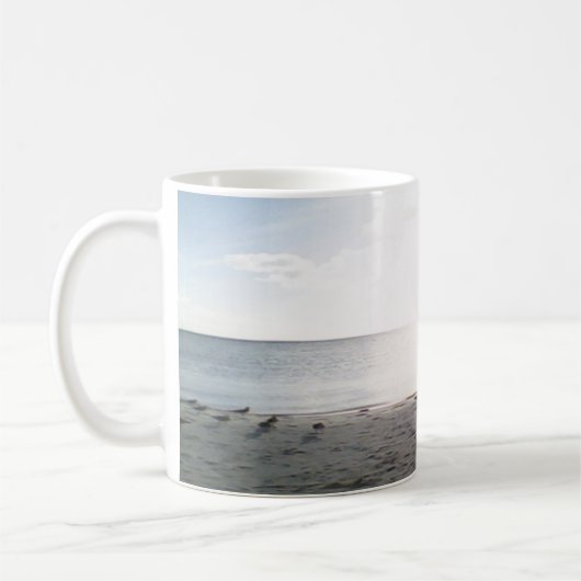 Sun Glory an der Beach Coffee Tasse (Links)