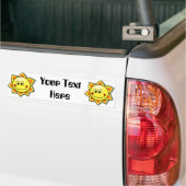 Sun glücklicher Sun Autoaufkleber (Auf Lkw)