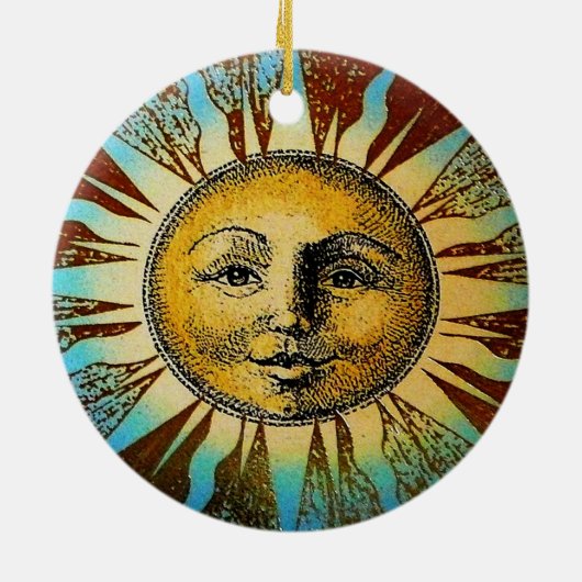 Sun God Ornament (Hinten)