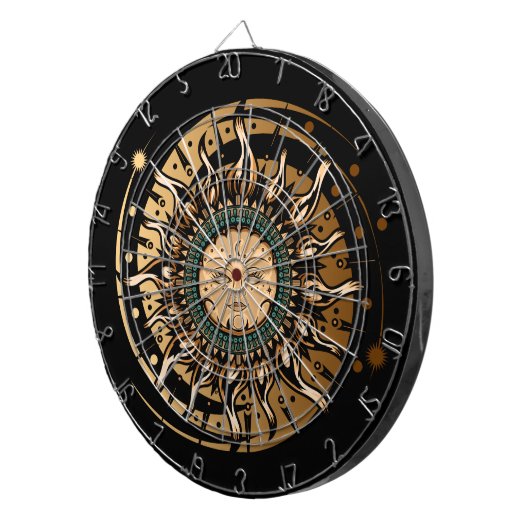 Sun Goddess Dartscheibe (Vorderseite rechts)