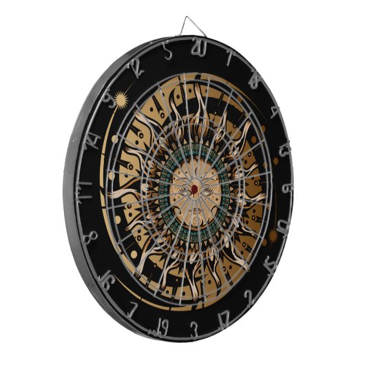 Sun Goddess Dartscheibe (Vorderseite Links)