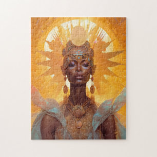Sun Goddess Fantasy Art Puzzle