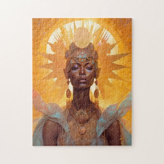Sun Goddess Fantasy Art Puzzle (Vertikal)