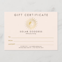 Sun Goddess Girl Logo Spray Tanning Pink Geschenkk