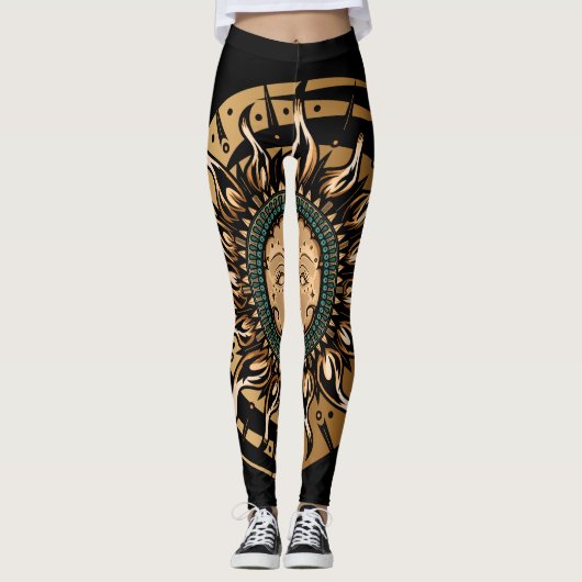 Sun Goddess Leggings (Vorderseite)