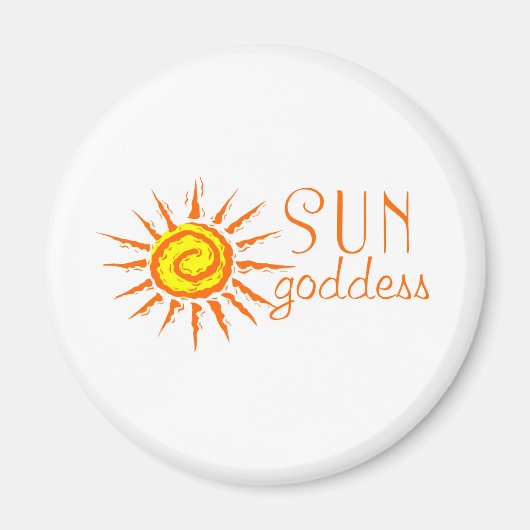 Sun Goddess Magnet (Vorne)